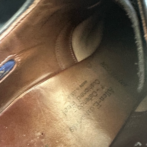 Allen Edmonds Mcallister Wingtip Oxford size 10 AAA - Picture 6 of 8